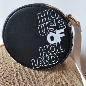House of holland black and white mini purse